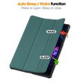 Lenovo Legion Y700 (Gen 5) Tri-Fold Series Smart Folio-etui - svartgrønn