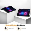 Lenovo Legion Y700 (Gen 5) Tri-Fold Series Smart Folio-etui - svartgrønn