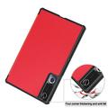 Lenovo Legion Y700 (Gen 5) Tri-Fold Series Smart Folio-etui - rød