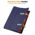 Lenovo Tab K11 Plus Tri-Fold Series Smart Folio-deksel - Blå