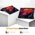 Lenovo Tab K11 Plus Tri-Fold Series Smart Folio-deksel - Blå