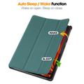 Lenovo Tab K11 Plus Tri-Fold Series Smart Folio-deksel - Grønn