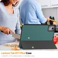 Lenovo Tab K11 Plus Tri-Fold Series Smart Folio-deksel - Grønn