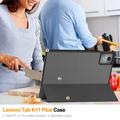 Lenovo Tab K11 Plus Tri-Fold Series Smart Folio-deksel - Grå