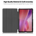Lenovo Tab K9 Tri-Fold Series Smart Folio-etui - rød