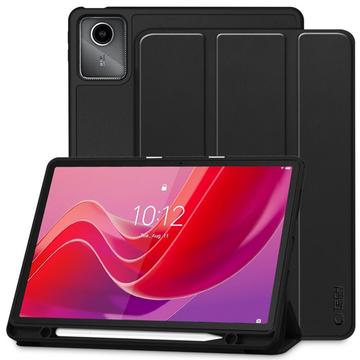 Lenovo Tab M11 Tech-Protect SmartCase Pen Tri-Fold Folio-deksel - Svart