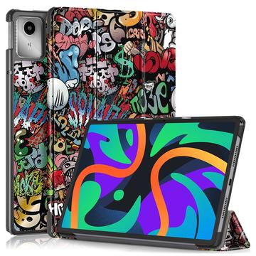 Lenovo Tab M11 Tri-Fold Series Smart Folio-etui - Graffiti