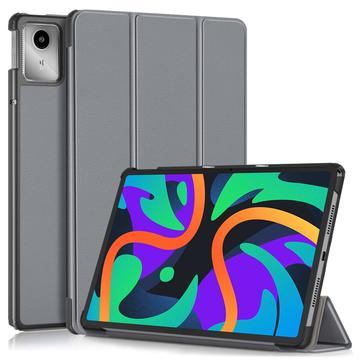 Lenovo Tab M11 Tri-Fold Series Smart Folio-etui - Grå