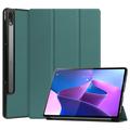 Lenovo Tab P12 Pro Tri-Fold Series Smart Folio-etui - Grønn