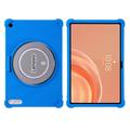 Lenovo Tab Plus Gen 2 støtsikkert silikonetui med blyantholder - mørkeblå