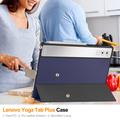 Lenovo Yoga Tab Plus Tri-Fold Series Smart Folio-deksel - Blå