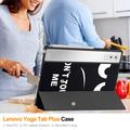 Lenovo Yoga Tab Plus Tri-Fold Series Smart Folio-deksel - Ikke rør meg