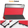 Lenovo Yoga Tab Plus Tri-Fold Series Smart Folio-deksel - Rød