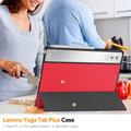 Lenovo Yoga Tab Plus Tri-Fold Series Smart Folio-deksel - Rød