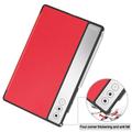 Lenovo Yoga Tab Plus Tri-Fold Series Smart Folio-deksel - Rød