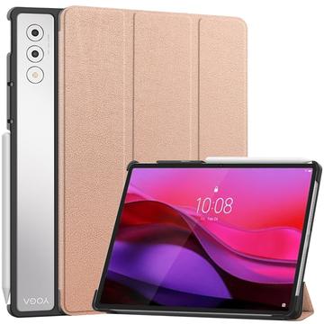 Lenovo Yoga Tab Plus Tri-Fold Series Smart Folio-deksel - Roségull