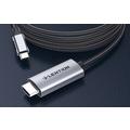 Lention CU707 USB-C til HDMI 2.0-kabel 4K60Hz/1Gbps - 3 m