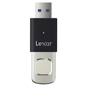 Lexar JumpDrive Fingerprint F35 Pro USB-A 3.2 minnepinne - 64GB
