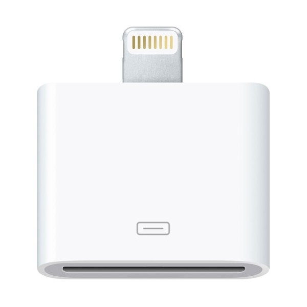 Originalt Apple adapter - Lightning til 30-pinner Apple Lightning adapter - Lightning til 30-pinner