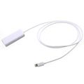 Lightning til RJ45 Ethernet LAN Nettverksadapter med Ledning - Hvit