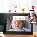 Lippa 10" Frameo Smart WiFi-fotoramme (26,2 x 18,2 cm) - Svart