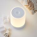Lippa Baby fargerik nattlampe med berøringsfunksjon og batteri - hvit