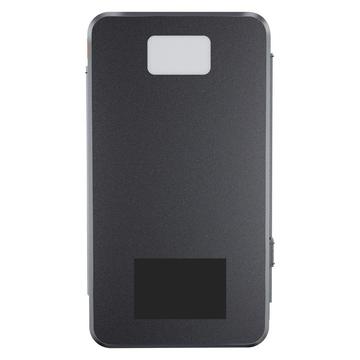 Lippa sammenleggbar solenergibank 20000mAh 10,5W med 2x USB-A, lommelykt - svart/oransje