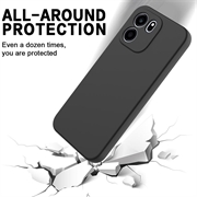 OnePlus Nord CE6 Flytende silikon-deksel med håndstropp