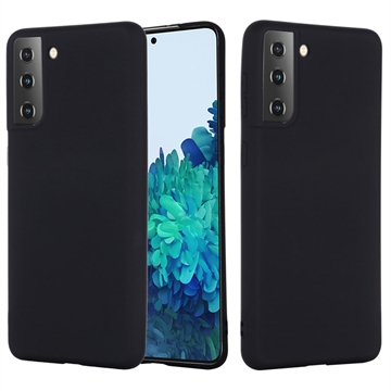 Samsung Galaxy S21 5G Liquid Silikondeksel (Åpen Emballasje - Bulk Tilfredsstillende) - Svart