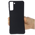 Samsung Galaxy S21 5G Liquid Silikondeksel (Åpen Emballasje - Bulk Tilfredsstillende) - Svart