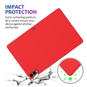 Samsung Galaxy Tab S11 Ultra Flytende silikon-deksel - Rød