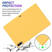 Samsung Galaxy Tab S11 Ultra Flytende silikon-deksel - Gul