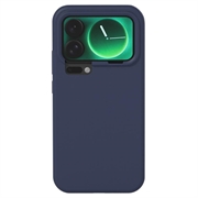 Xiaomi 17 Pro Max Flytende silikon-deksel - Midnattsblå