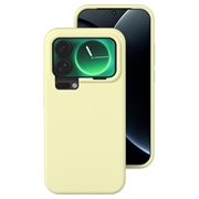 Xiaomi 17 Pro Max Flytende silikon-deksel - gul