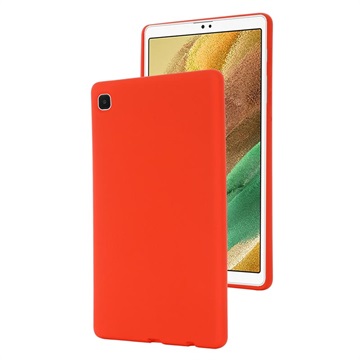 Samsung Galaxy Tab A7 Lite Liquid Silicone Deksel - Rød