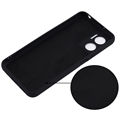 Xiaomi Redmi 10 5G/Note 11E Liquid Silikondeksel - Svart