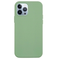 iPhone 14 Pro Liquid Silikondeksel - Grønn