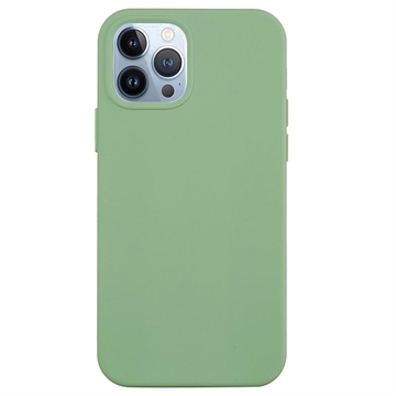 Liquid Silicone Case for iPhone 14 Pro - Green