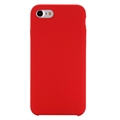 iPhone 7/8/SE (2020)/SE (2022) Liquid Silikondeksel - Rød