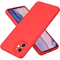 iPhone 11 Liquid Silicone Deksel - Rød