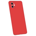 iPhone 11 Liquid Silicone Deksel - Rød