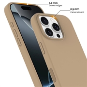 iPhone 16 Pro Liquid Silikondeksel - MagSafe-kompatibel - Ørkengull