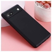 Google Pixel 6a Liquid Silikondeksel - Svart