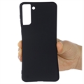 Samsung Galaxy S21 FE 5G Liquid Silikondeksel - Svart