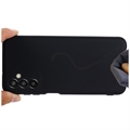 Samsung Galaxy F13 Liquid Silikondeksel - Svart