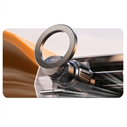 Lisen MagSafe-kompatibel magnetisk bilholder - svart