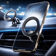 Lisen MagSafe-kompatibel magnetisk bilholder - svart