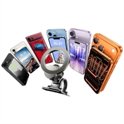 Lisen MagSafe-kompatibel magnetisk bilholder - svart