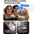 Lisen P601 Pro Ultra Slim 5000mAh magnetisk powerbank - svart