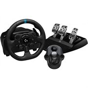 Logitech G923 SE TrueForce-ratt med pedaler og Driving Force-girspak - svart